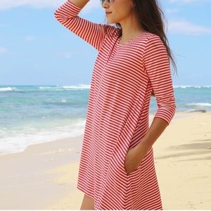 Pre owned Fighting Eel dress Ashley Red stripe xs